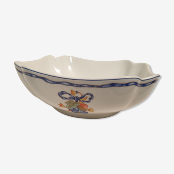 Porcelain salad bowl Bernardaud Limoges model borghese