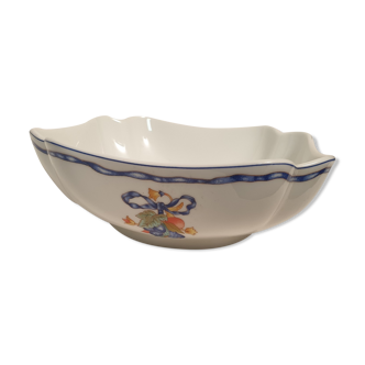 Saladier en porcelaine Bernardaud Limoges modèle borghèse