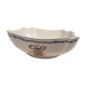 Porcelain salad bowl Bernardaud Limoges model borghese