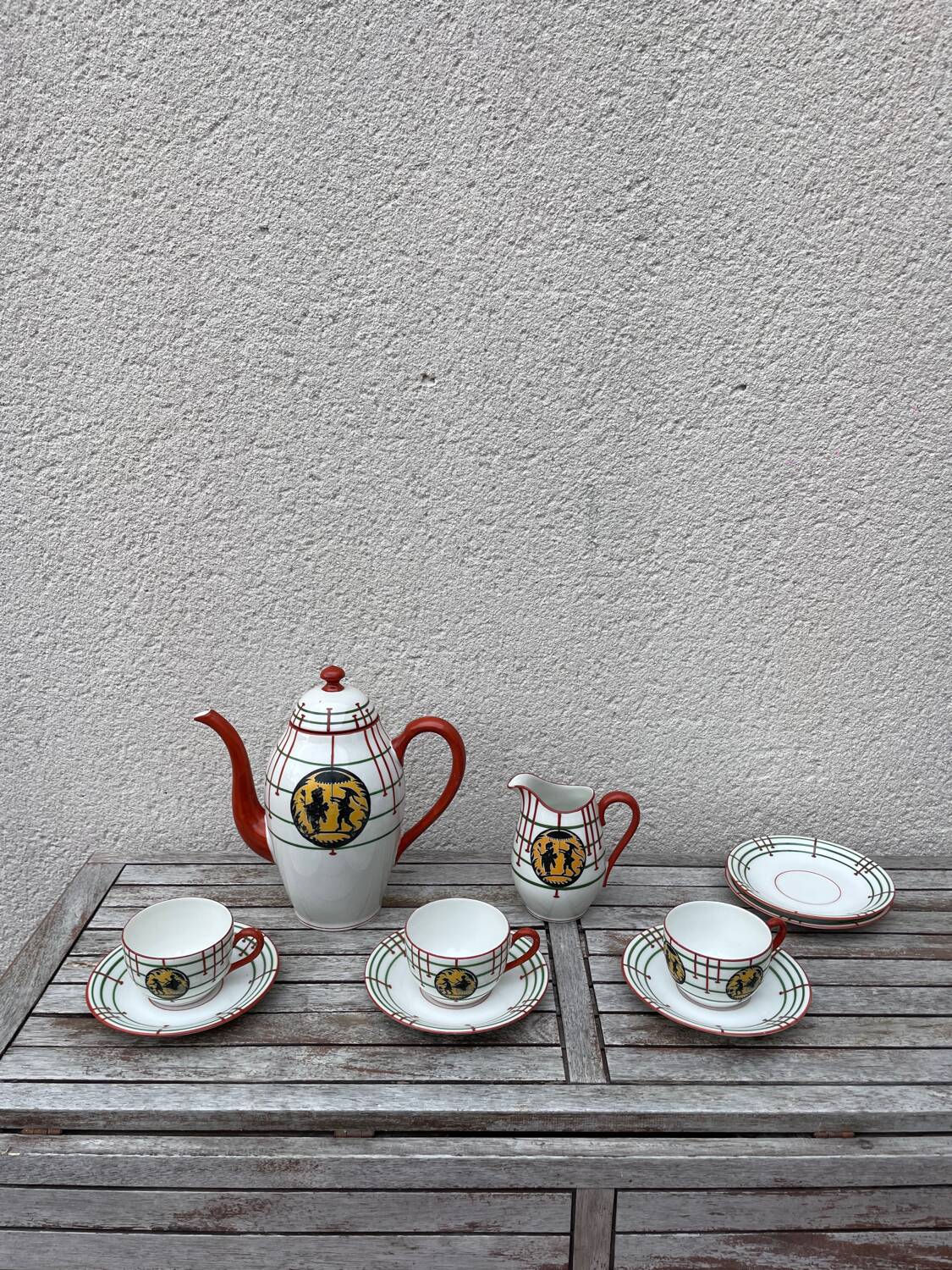Limoges porcelain tea set