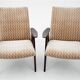 A pair of beige vintage armchairs, Jaroslav Šmídek for Jitona, Czechoslovakia, 1960s