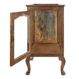 Free-standing display case