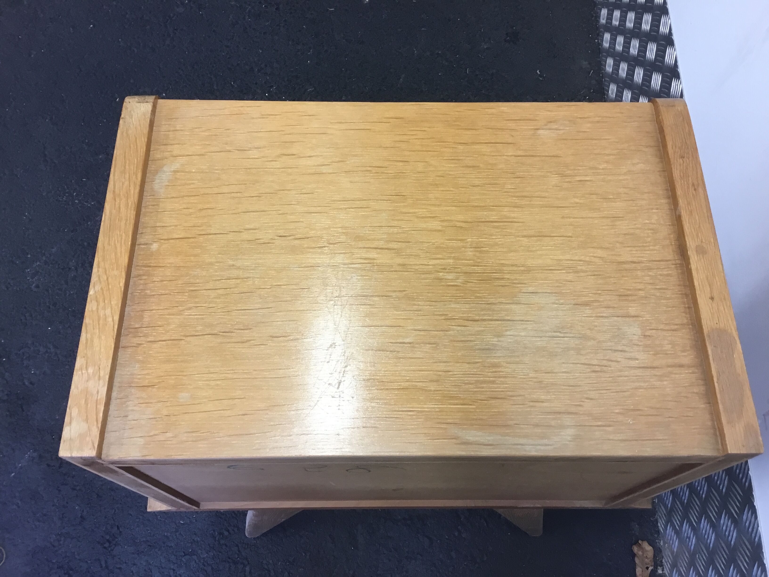 Vintage bedside table