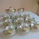 Art Deco porcelain tea or coffee set Czechoslovakia 1930