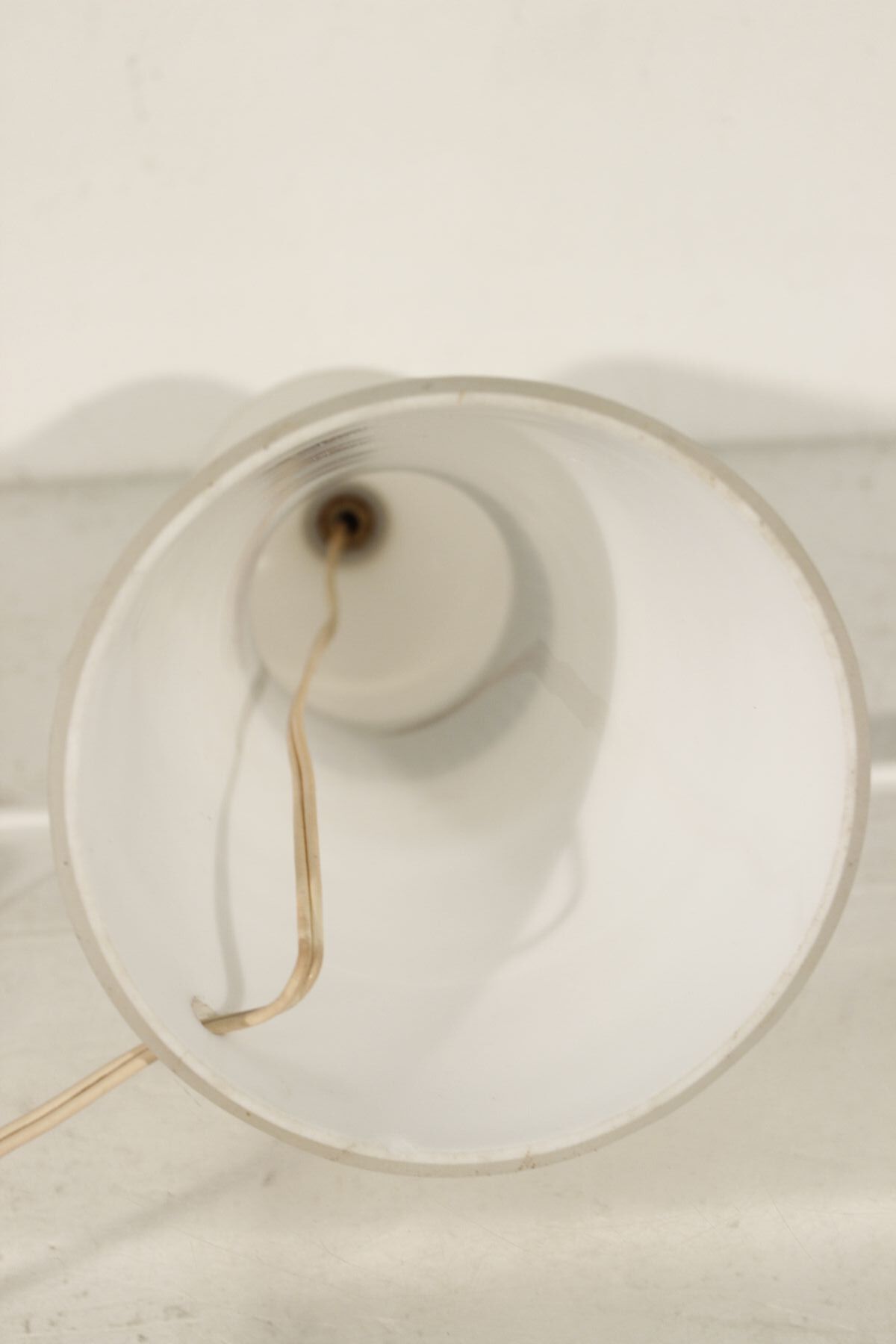 Opalin Glass Lamp by Pukeberg - Behlmarks, Sweden, 1940s