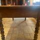 Farmhouse table chene massive