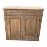Parisian sideboard in raw wood