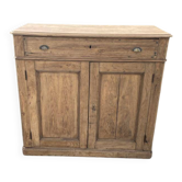 Buffet parisien en bois brut