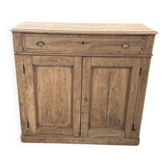 Buffet parisien en bois brut