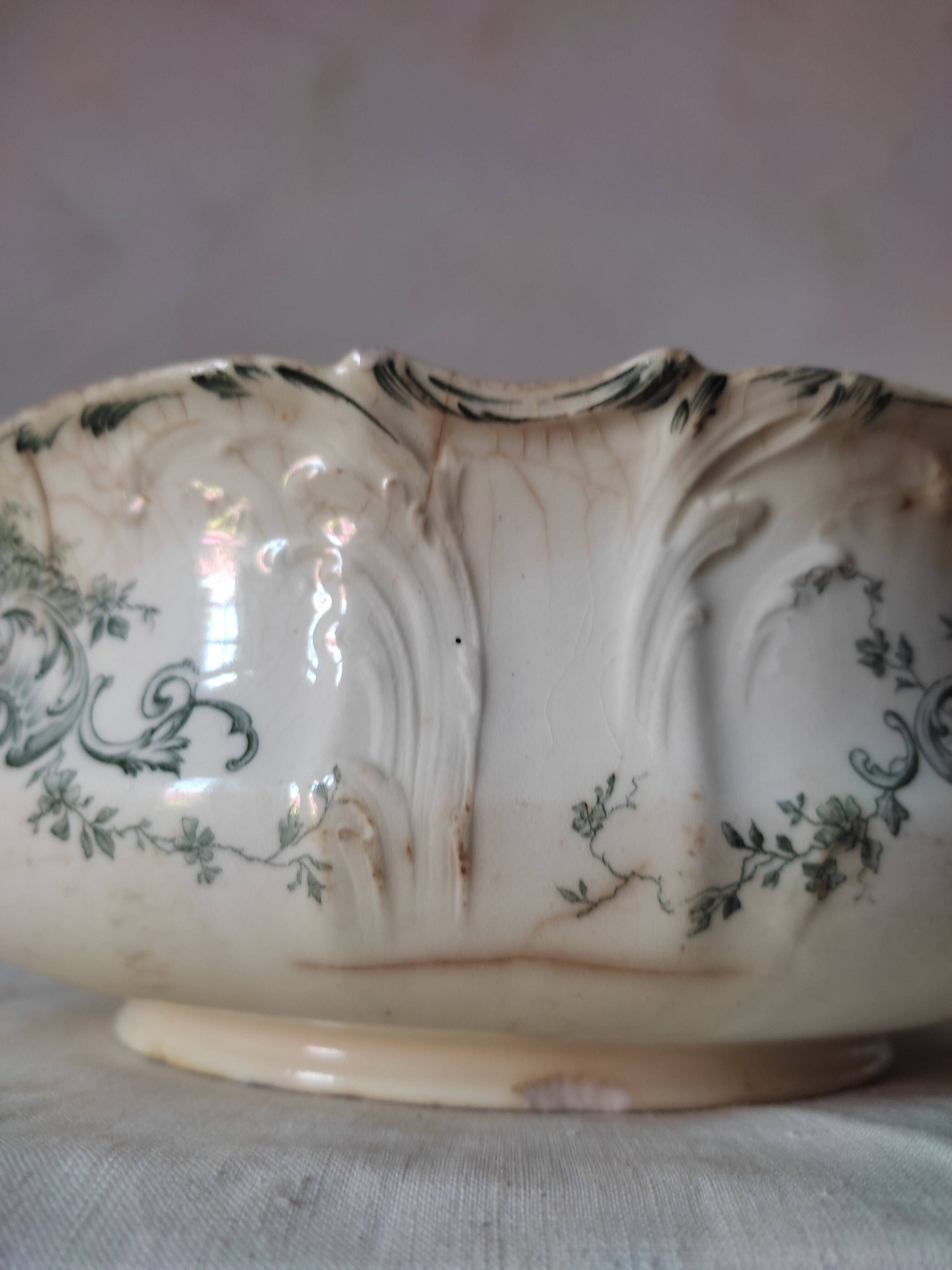 Earthenware bowl by Gien