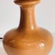Ceramic lamp wood and vintage jute