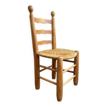 Chaise dans le style de Charles Dudouyt, France années 40