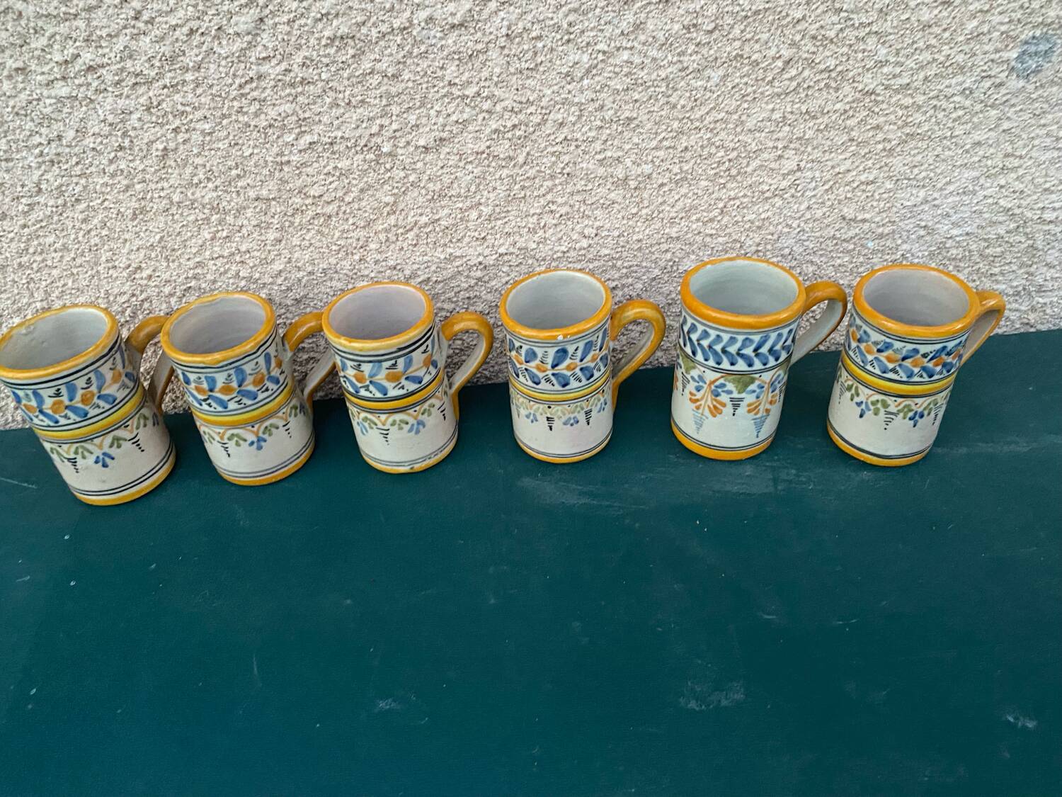 Lots of artisanal mugs