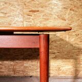 Vintage Danish teak table mid century modern design