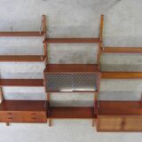 Scandinavian modular shelving system by Poul Cadovius for Gustav Bahus