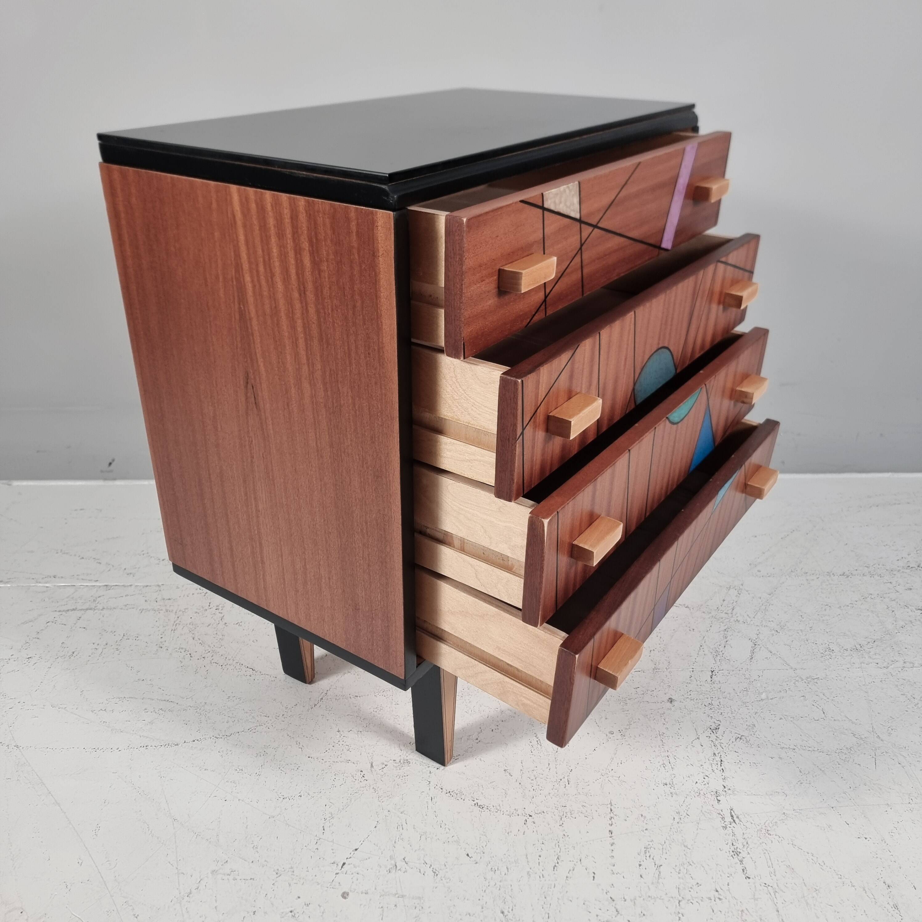 Vintage Bedside Table, 1970s
