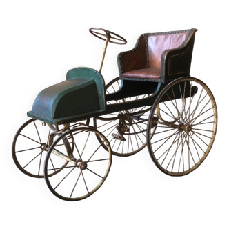 Old pedal car