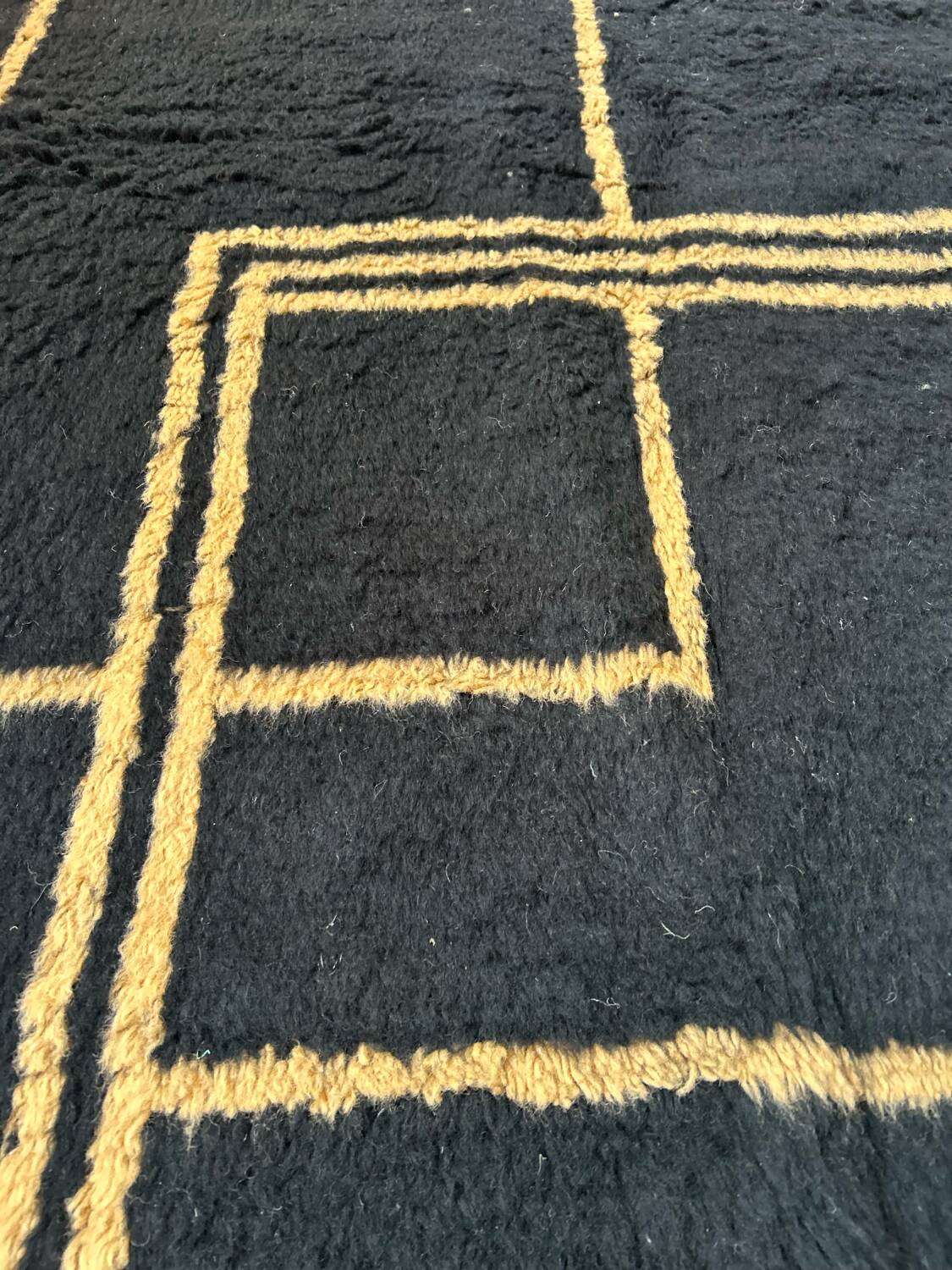 Black Modena II Rug