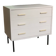 Commode rose rénovée