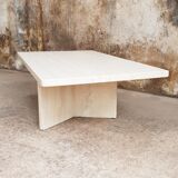 Table basse en travertin