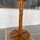 Vintage rattan parrot coat rack