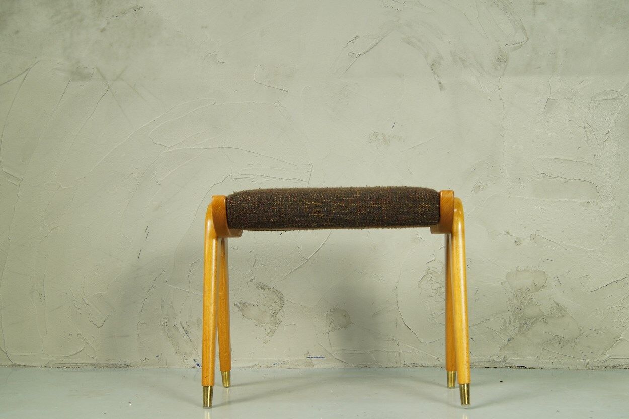 Mid-century Swedish ottoman, 1960s
