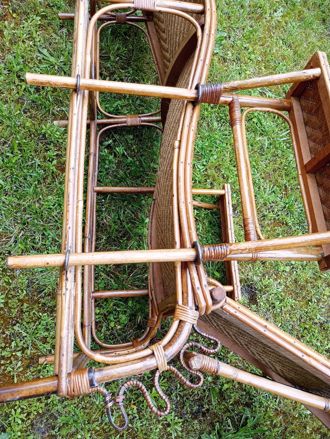 Old lounge chair