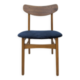 Chaise vintage bleue