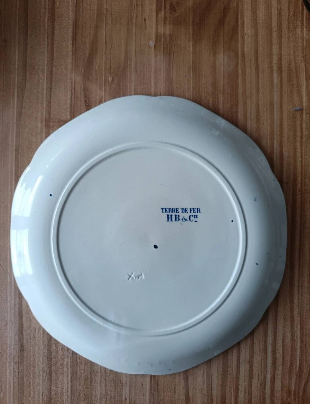 Assiette Terre de Fer