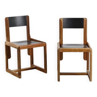 Paire de Chaises par André Sornay, circa 1960
