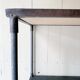 Metal rolling table