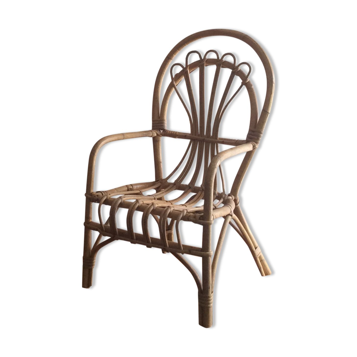 Child rattan chair