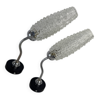 Vintage swan neck wall lights