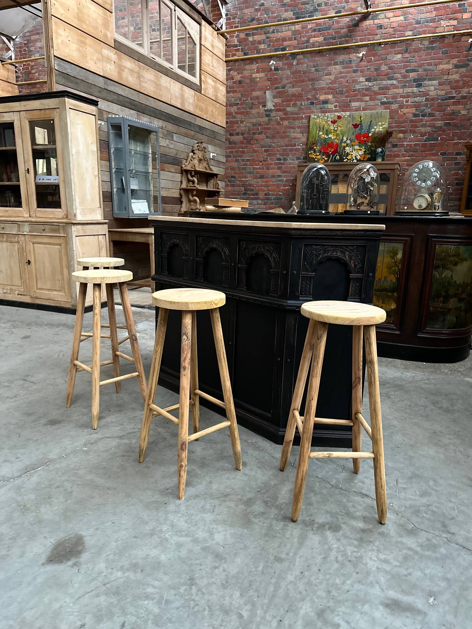 Oak bar counter Early 20th century