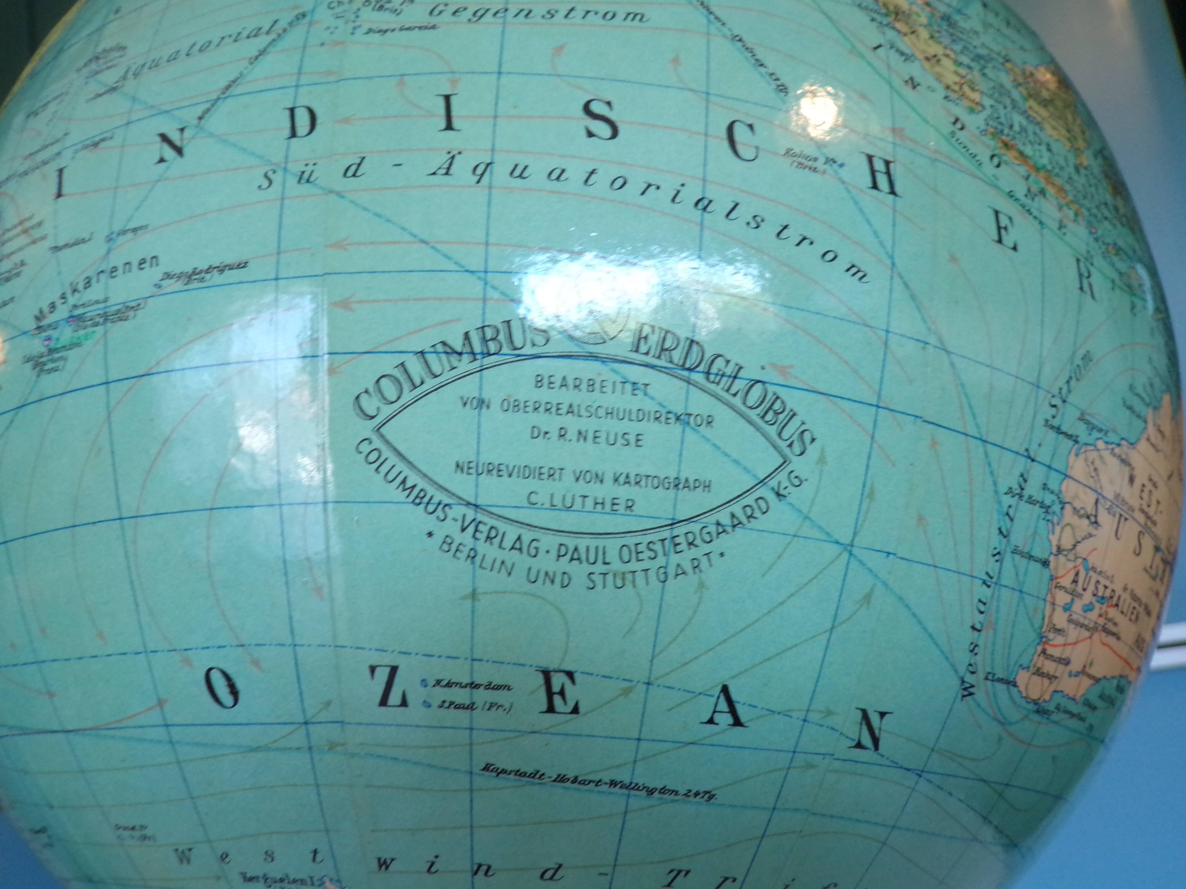 Columbus Globe 1950s