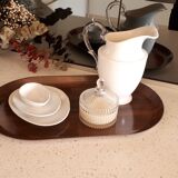 Wood imitation serving tray