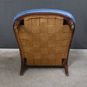 Bergère armchair in walnut – early 20th century