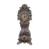 Desvres porcelain clock
