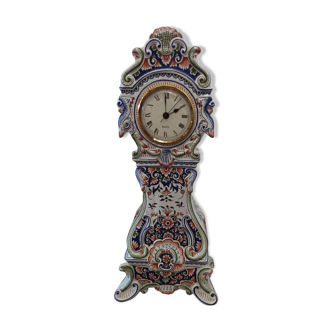 Horloge porcelaine de Desvres