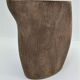 Solid wood pitcher patinated brutalist 60s