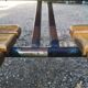 Vintage school desk
