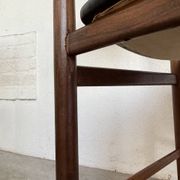 Set of 4 Italian chairs by Gianfranco Frattini.