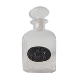 Carafe à whisky verre et étain