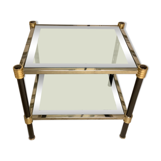 Glass coffee table
