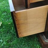 Navy dresser, solid mahogany, National Airy, with handles