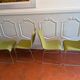 Set of 4 designer chairs by Franzolini for Crassevig