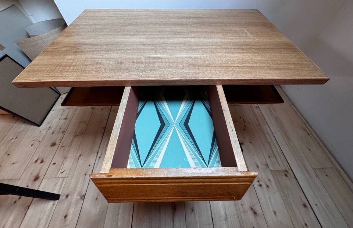 60' Scandinavian desk