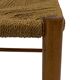 Vintage Stool Danish Papercord Rope Stool Mid Century