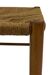 Tabouret vintage en corde de papier danois du milieu du siècle