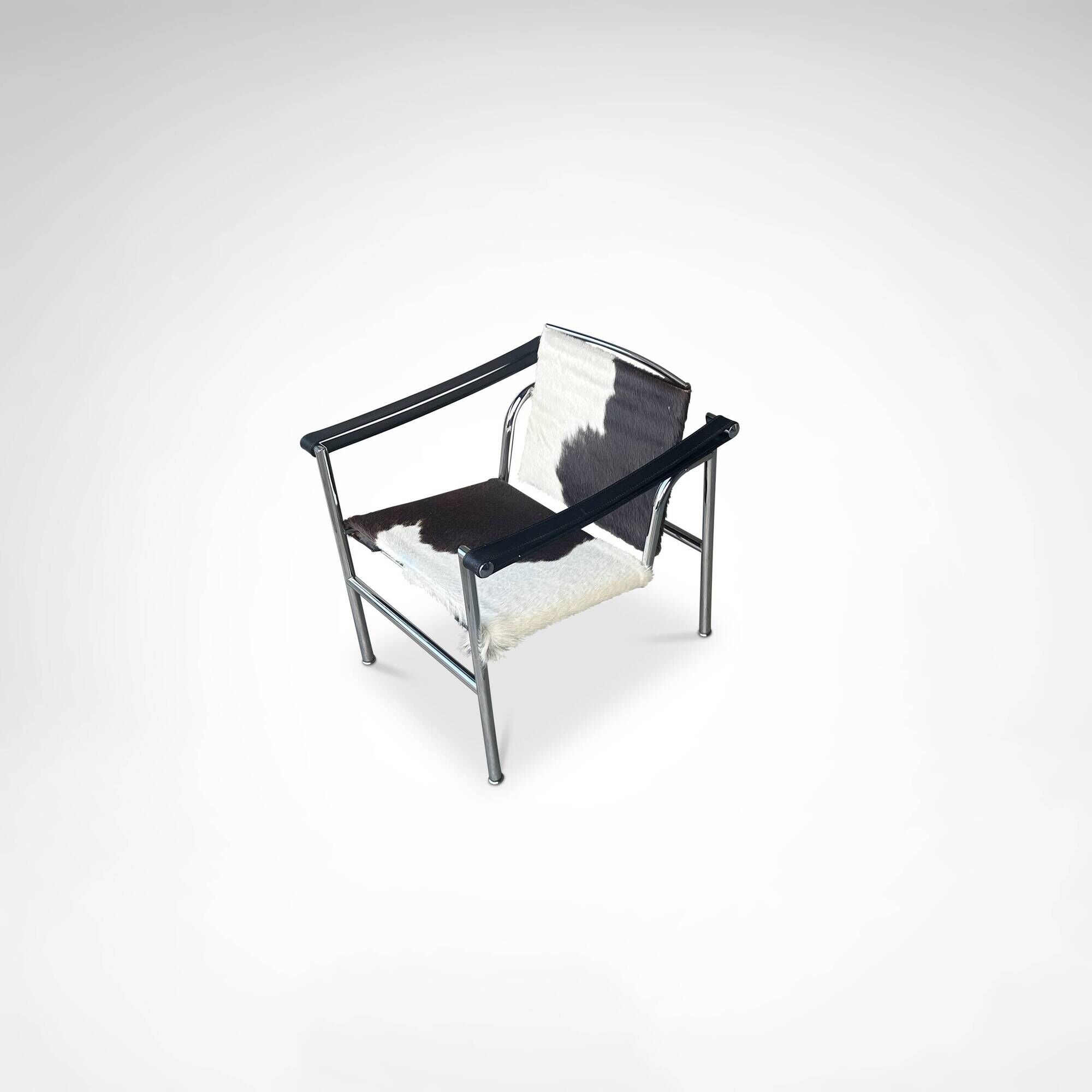 LC1 ponyskin armchair by Le Corbusier et al for Cassina 1980s